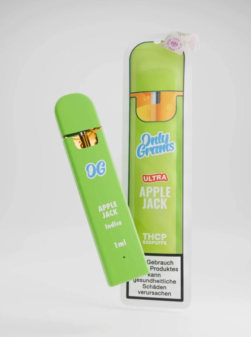 Bare gram THC-P Vape Apple Jack 1 ml